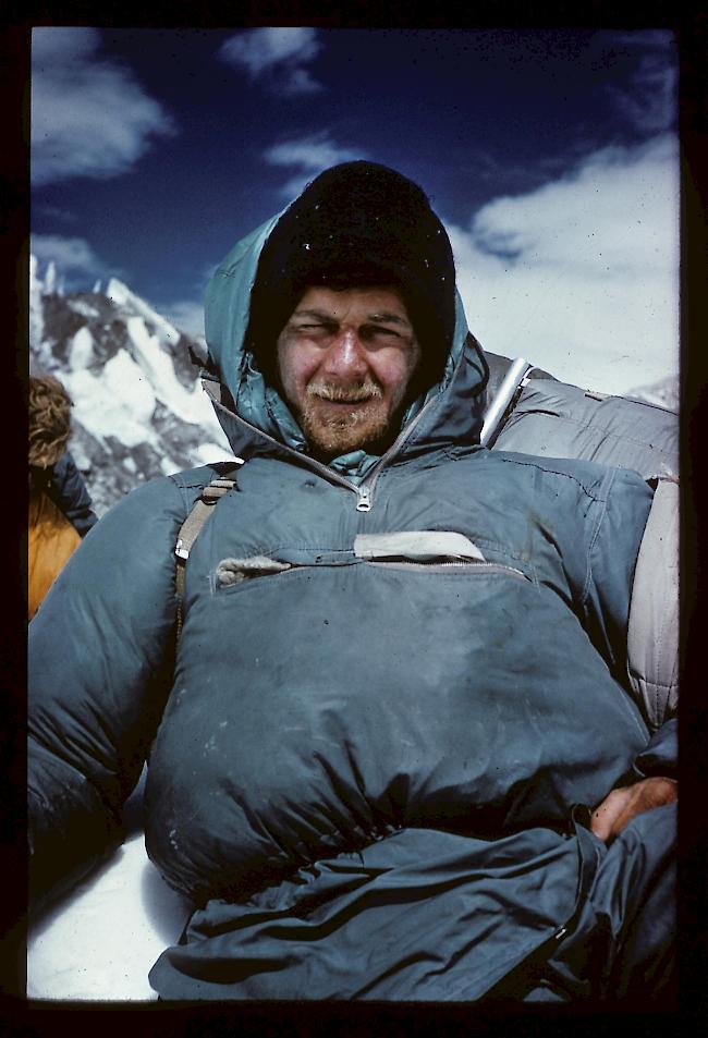 Der Basler Hans-Petter Duttle gegen Ende der Expedition.
