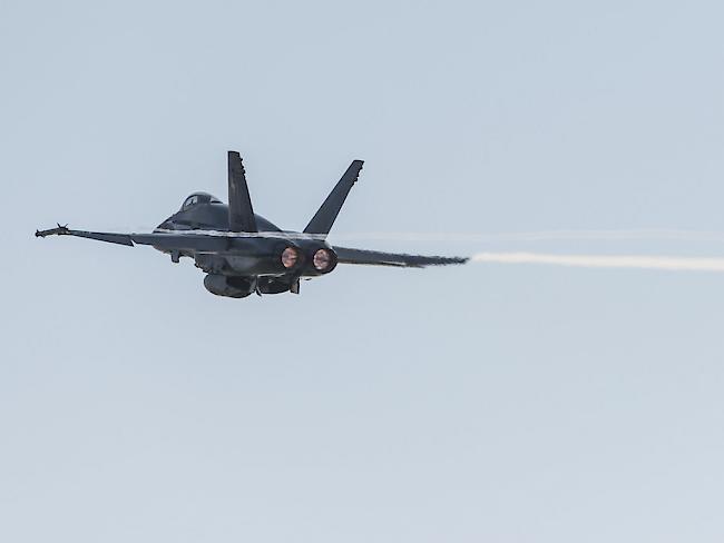 Ein Militärjet der Schweizer Luftwaffe ist im französischen Grenzgebiet zur Schweiz abgestürzt (Symbolbild).