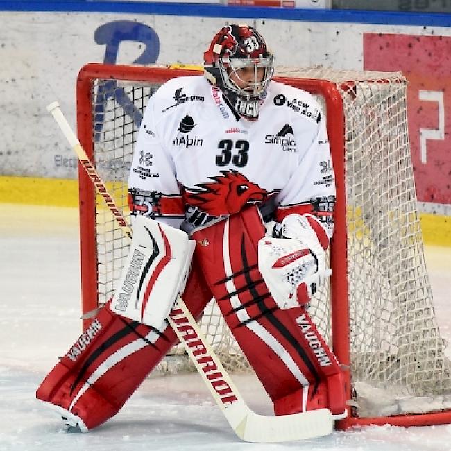 Matthias Schoder, Torhüter EHC Visp, beendet seine Karriere.