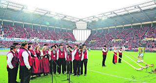 Ren&eacute; Ruppen. Mitglied des Jodlerklubs &laquo;Ahori&raquo;. 