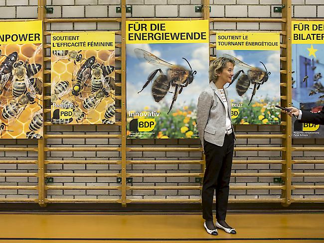 Die Wahl von Eveline Widmer-Schlumpf in den Bundesrat führte zur Gründung der BDP. Nach ihrem Abgang stellt sich nun die Frage, wie es mit der Partei weitergeht (Archiv).
