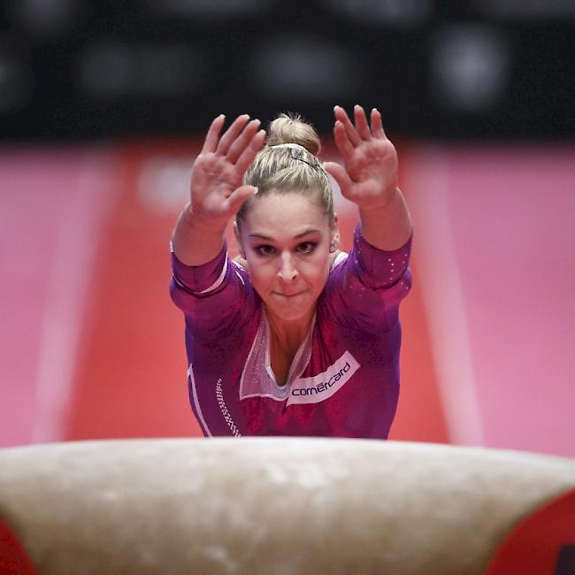 Giulia Steingruber ist an der WM in Glasgow im Sprung-Final gestürzt