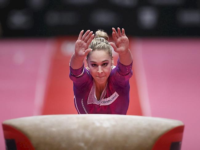 Giulia Steingruber ist an der WM in Glasgow im Sprung-Final gestürzt