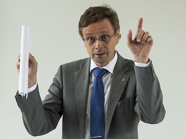 Will das Land "fit machen" für mehr Asylsuchende: Hans-Jürg Käser, Präsident der kantonalen Polizei- und Justizdirektoren. (Archivbild)