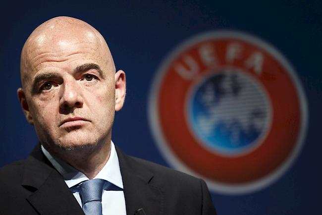 Offizieller Kandidat als FIFA-Präsident: Der Oberwalliser Gianni Infantino.