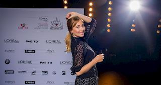 Chiara Kummer bei der Miss-Schweiz-Wahl 2015.