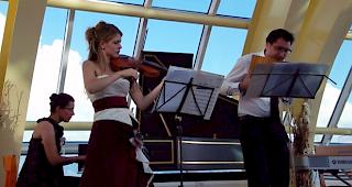 Das Ensemble Inversa w&auml;hrend der Classic Night auf Torrent