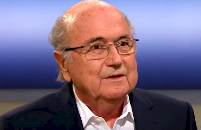 Sepp Blatter in der Rundschau vom 25. November 2015.