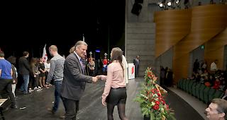 Einb&uuml;rgerung in Visp: Impressionen aus dem La Poste.