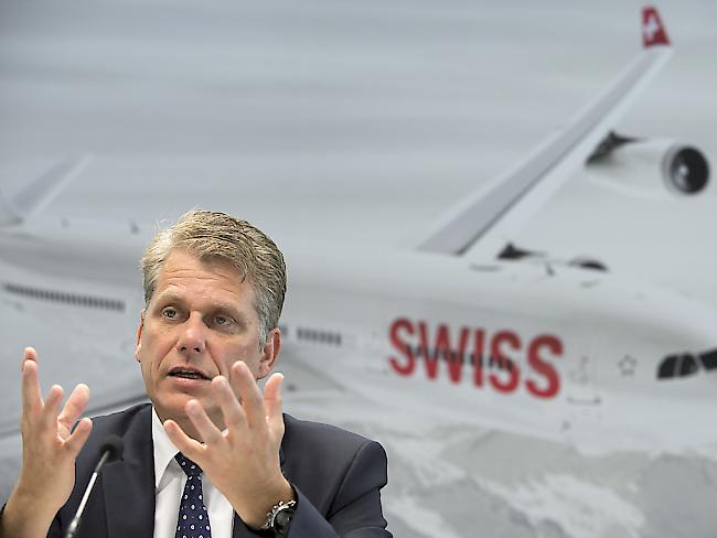 Swiss-Chef Harry Hohmeister fordert die Politik auf, sich klar zur europäischen Luftfahrtindustrie zu bekennen (Archivbild).