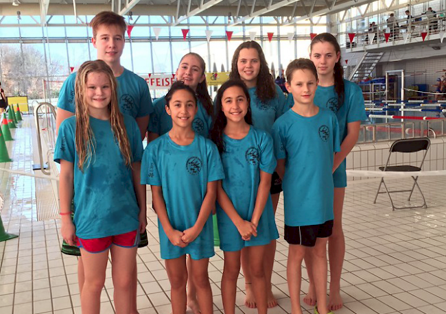 Erfolgreiche Schwimmer des OW88.