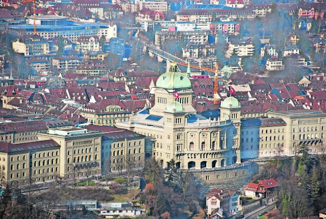 Die Wirkungsstätte. Das Bundeshaus in Bern. Hier wird die nationale Politik gemacht.   