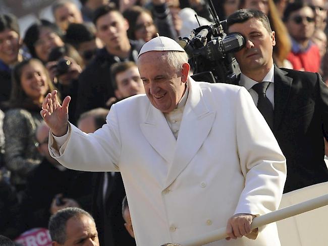 Der Papst traf sich mit den Missbrauchsopfer aus Chile. (Archiv)