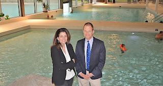 Das F&uuml;hrungsduo: Generaldirektorin Silvana Tomasino und Gesch&auml;ftsf&uuml;hrer Olivier Foro.