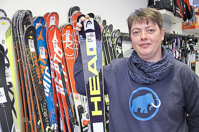 Tili Küng, Geschäftsführerin Glacier Sport in Naters.