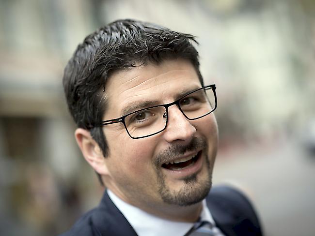 Yannick Buttet will in die CVP-Parteispitze. (Archivbild)