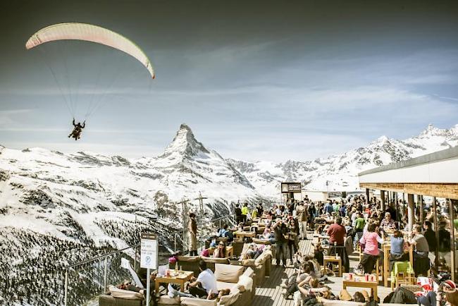 Blue Lounge: eine der sechs Stages für junge Musiker während des Zermatt Unplugged vom 5. bis 10. April.