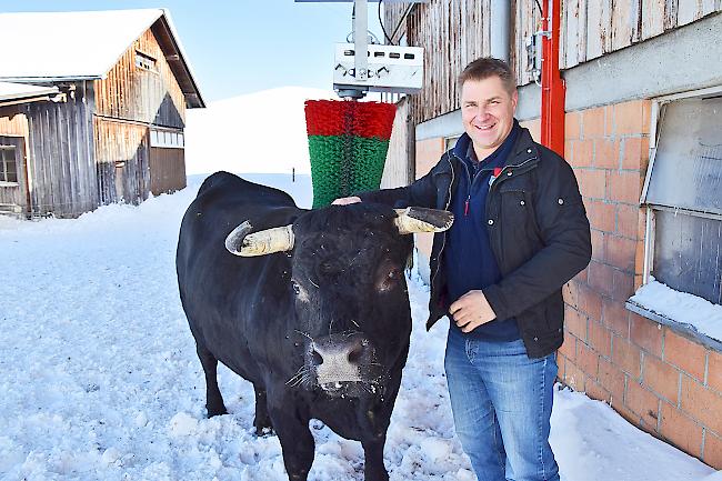 Eringerkuhhalter und SVP-Präsident Toni Brunner