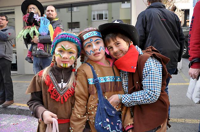 Impressionen des Natischer Kinderumzugs.