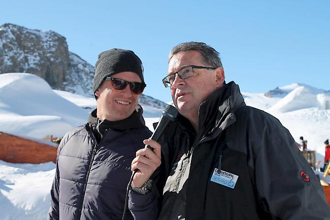 Impressionen vom Iglu-Dorf in Zermatt, wo seit dem 30. Januar 2016 ein Rekordiglu steht.