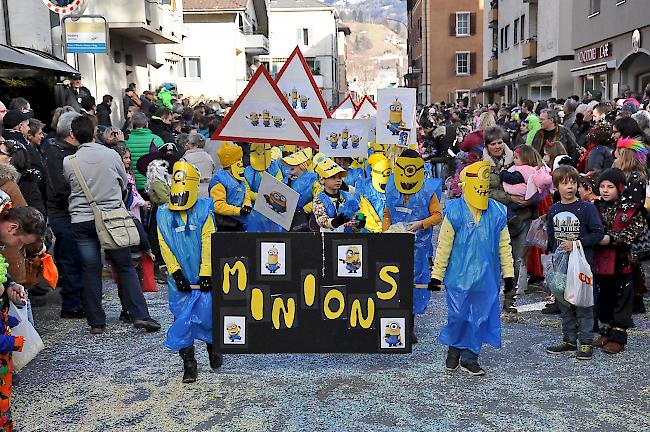 Impressionen des Natischer Kinderumzugs.