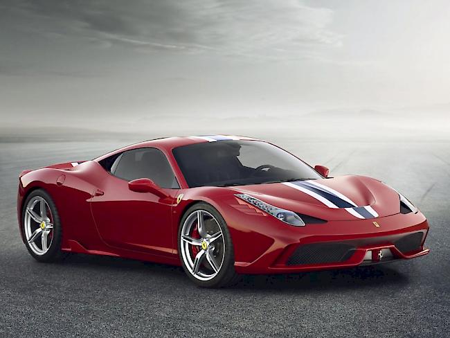 Waren 2015 stärker gefragt: Ferrari-Autos. (Archiv)