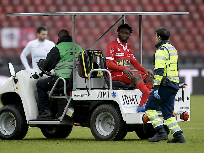 Steigt erneut ein. Xavier Kouassi spielt wieder für den FC Sitten (hier im Jahr 2016 im Zürcher Letzigrund, wo er verletzungsbedingt längere Zeit ausfiel).