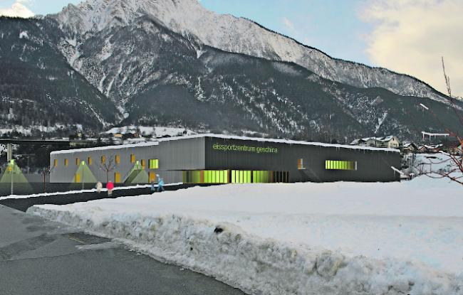 Sportzentrum Geschina, wie es sich ab der Wintersaison 2017/18 präsentieren soll.