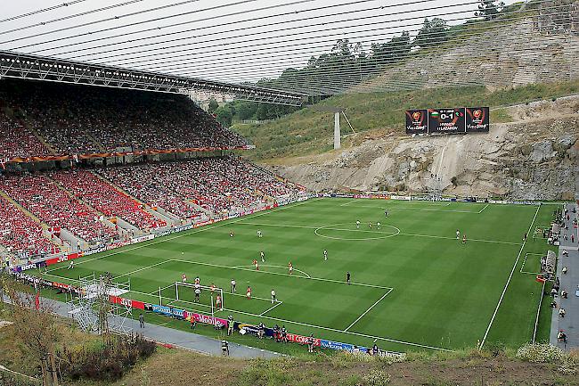 Das «Estádio Municipal de Braga». Im EM-Stadion von 2004 bestreitet Sitten das Rückspiel.