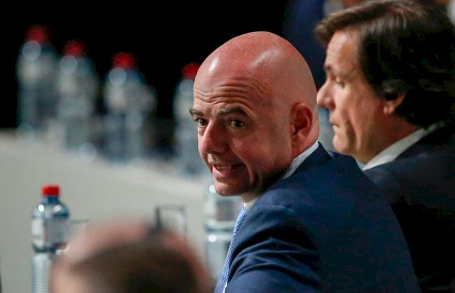 Gianni Infantino während des FIFA-Kongresses in Zürich.