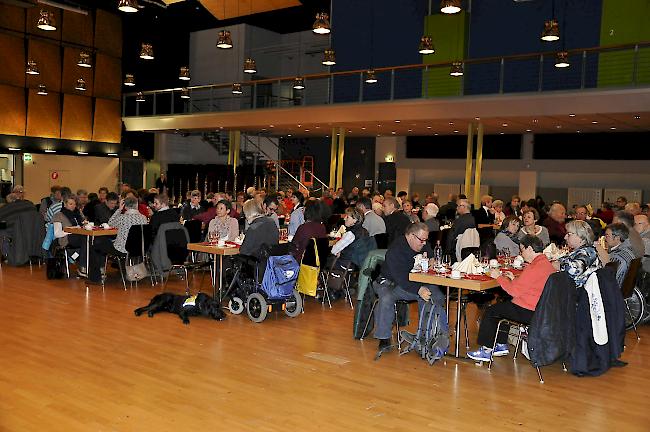 Die 72. Generalversammlung von Procap Oberwallis in der Briger Simplonhalle war gut besucht.