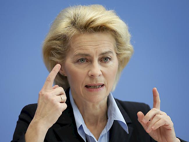 Deutsdchlands Verteidigungsministerin Ursula von der Leyen (Archiv)