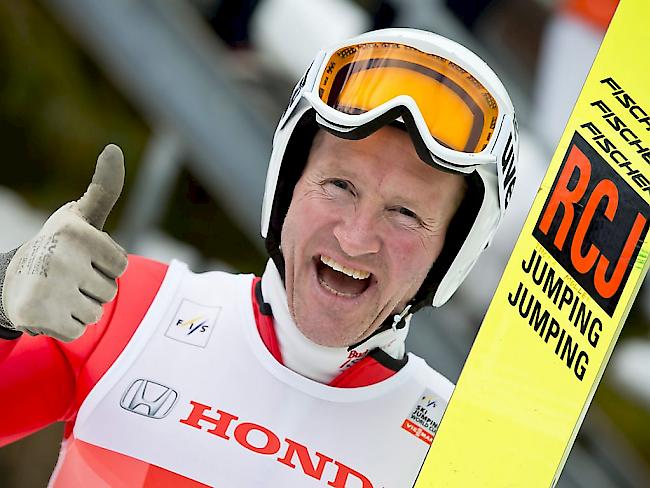Immer gut gelaunt: Eddie the Eagle