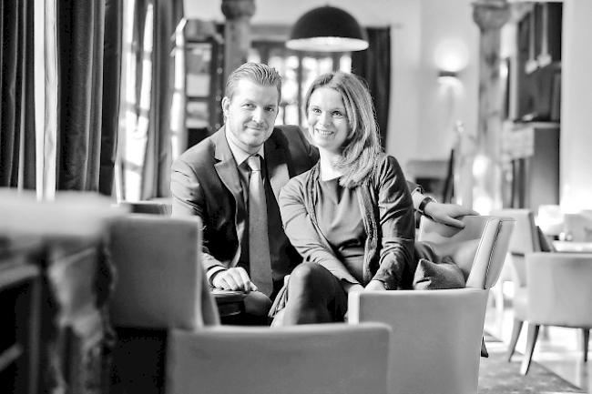 Neues Führungsteam. Simone und André Seiler leiten ab 1. Mai das Mont Cervin Palace.