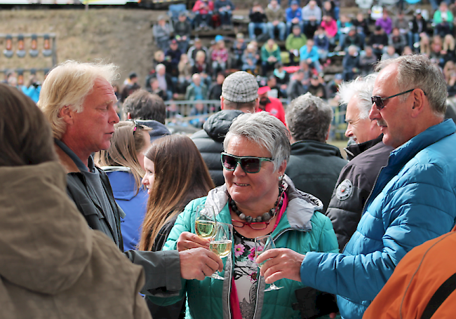 Impression vom Vifra-Stechfest vom Ostermontag in Raron.