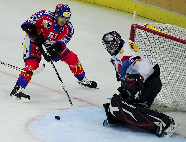 Alexei Krutov bei einem Einsatz für seinen ehemaligen Verein ZSC.