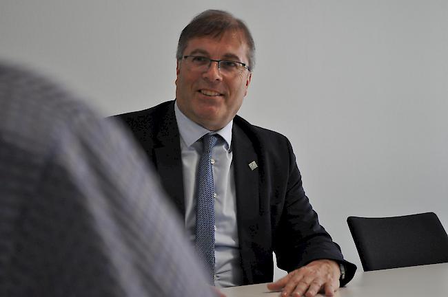 Jean-Michel Cina. Der amtsälteste Walliser Staatsrat tritt 2017 nicht mehr an.