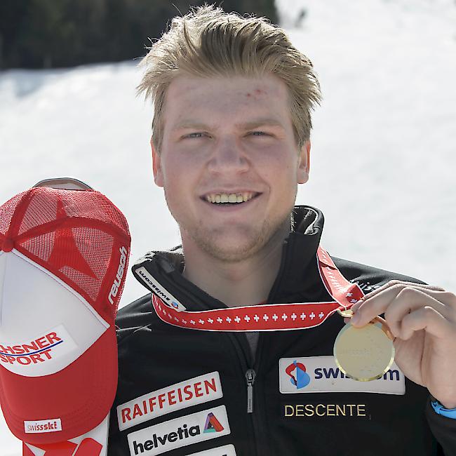 Noch eine Goldmedaille für Niels Hintermann