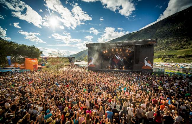 Viel Rock, Elektro und Musik aus der Schweiz steht im diesjährigen Open Air Gampel auf dem Programm.