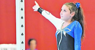 Griff nach den Sternen? Die richtige Haltung beim Reckturnen.  