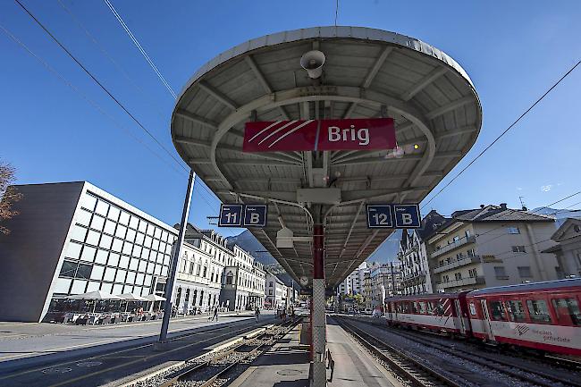 Bahnhofplatz Brig beginnt mit nächster Phase der Neugestaltung.