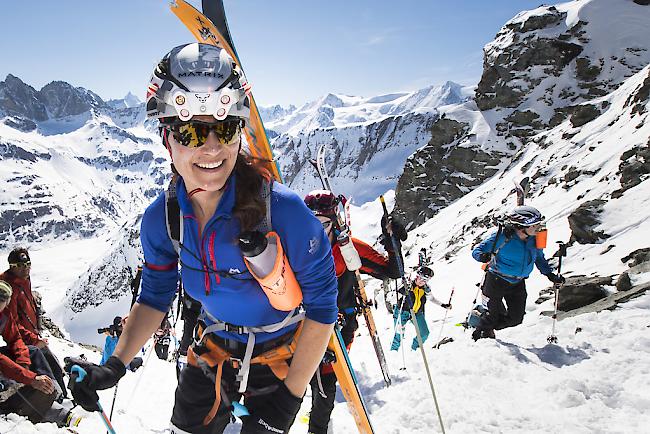 Pippa Middleton während der Patrouille des Glaciers.