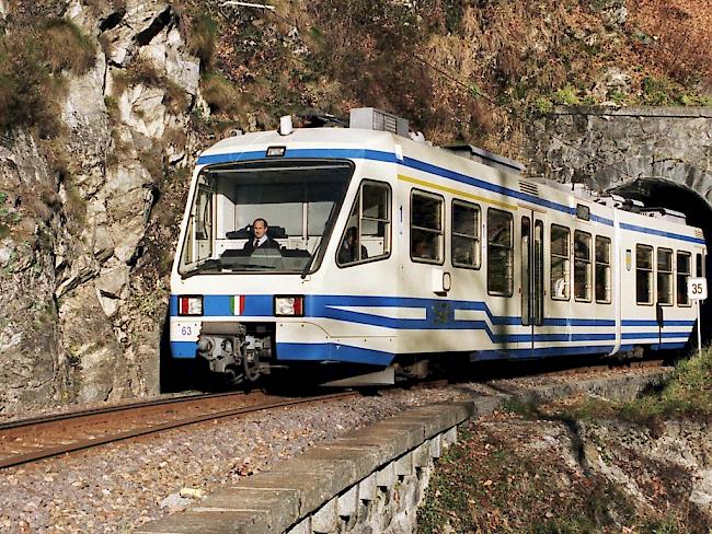 Zwei Züge der Centovalli-Bahn sind am Dienstagmorgen frontal zusammengestossen. Fünf Personen wurden dabei leicht verletzt. (Symbolbild)