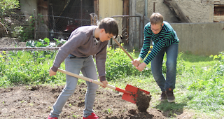 Harte Arbeit &ndash; mit viel Elan ausgef&uuml;hrt.