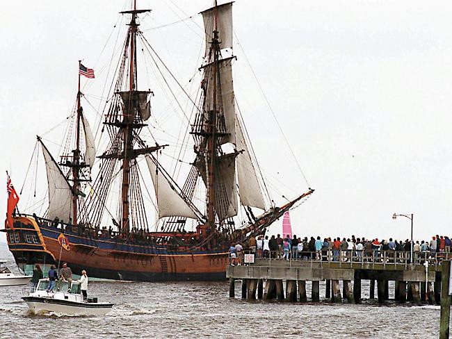 Replica der "Endeavor" im St. Simons Island