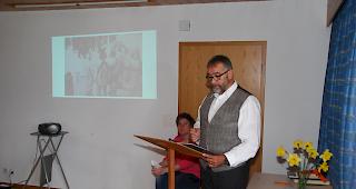 Peter Meyer mit einer Anekdote &uuml;ber den Prior.