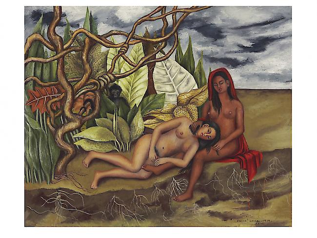 Frida Kahlos "Dos desnudos en el bosque (La tierra misma)," erzielte am Donnerstag bei einer Auktion den Rekordpreis von acht Millionen Dollar.