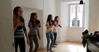 Blick hinter den Vorhang: Einige Eindr&uuml;cke von den Vorbereitungen.