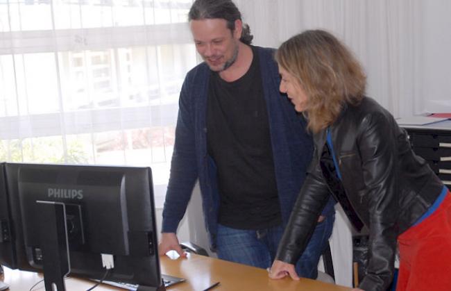 Patrice Schnidrig, Präsident des Kinderdorfs St. Antonius, und Brunhilde Matter, Präsidentin des Oberwalliser Kinderhilfswerks: Engagiert für Kinder und Jugendliche mit besonderen Bedürfnissen.