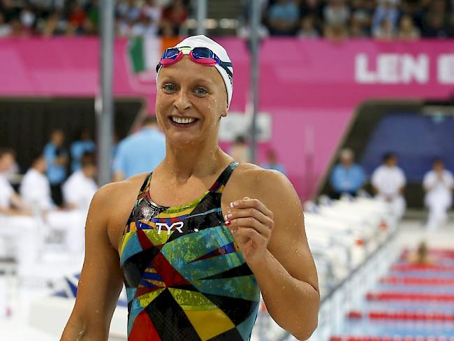 Maria Ugolkova kam im EM-Final über 200 m Lagen bis auf drei Hundertstel an ihren Schweizer Rekord heran